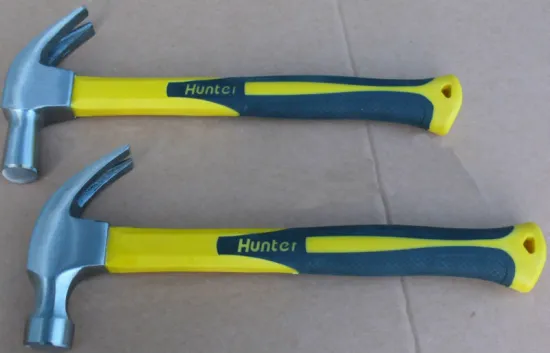 21MM,23MM,25MM,27MM CLAW HAMMER WITH FIBRE GLASS HANDLE