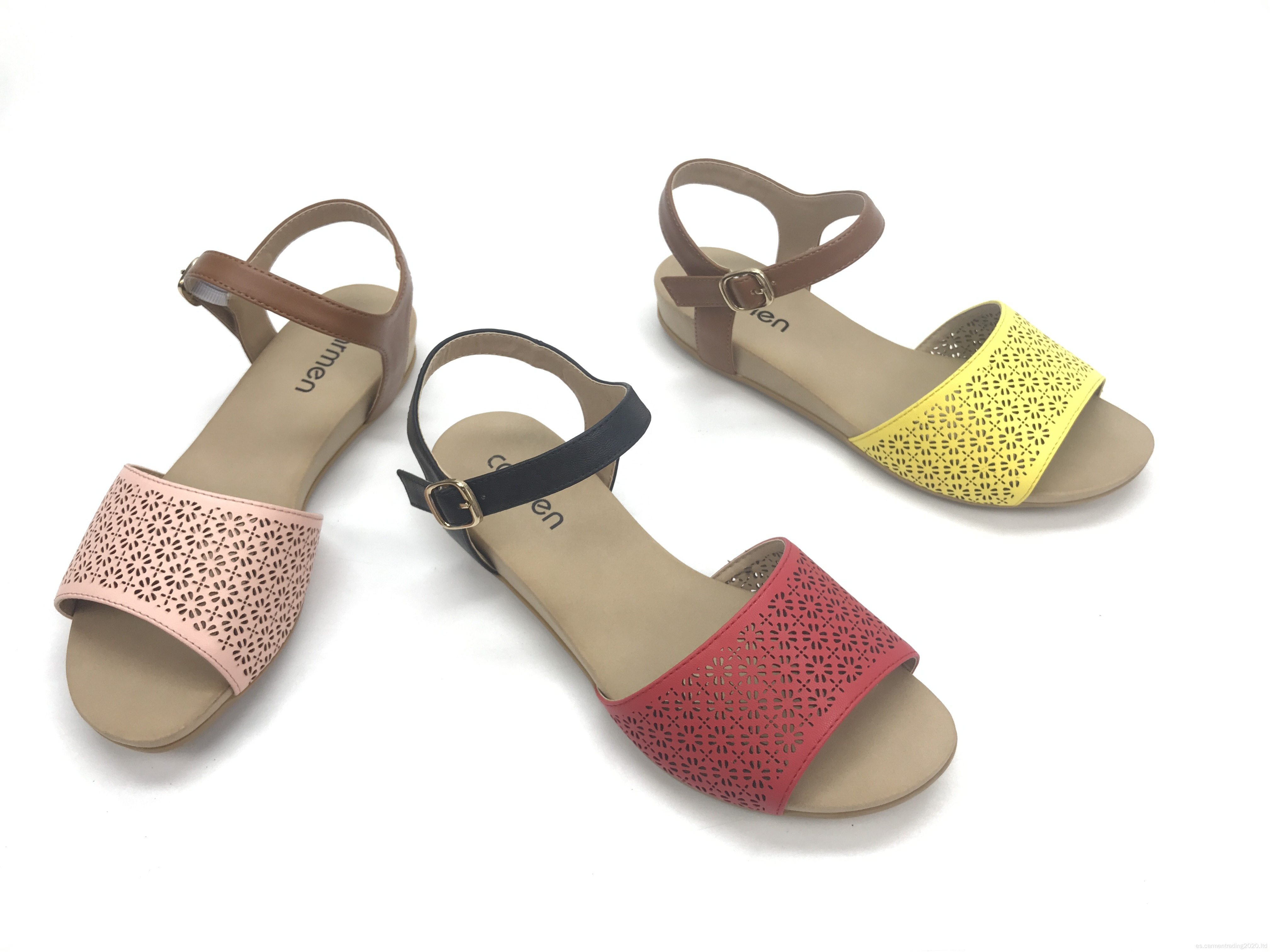 Sandalias femeninas Comfort Flat Diarly Wear zapatos al aire libre