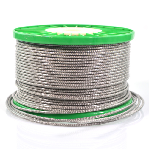 Corde en fil en acier inoxydable 1x7-12 mm 304 316