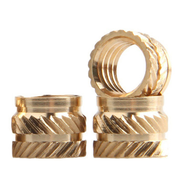 Wholesale Customized High-Quality Brass Threaded Insert Nuts - Injection Molding & Knurled Design