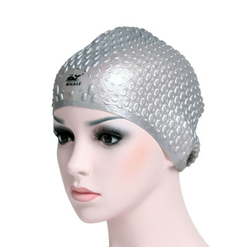 Factory Direct High Quality Customizable Silicone Water Drop Swim Cap - Durable Adult Pure Color Swim Hat