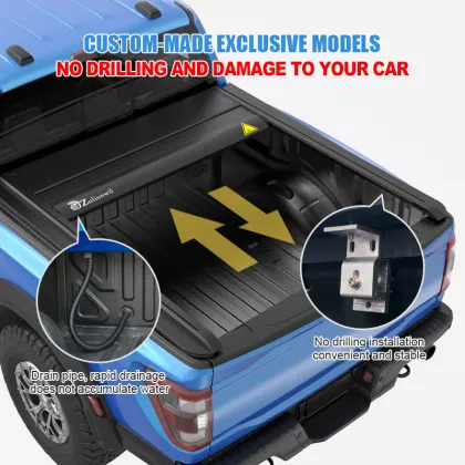 Zolionwil Retractable Roller Lid Electric Truck Bed Pickup Tonneau Cover for JAC Models
