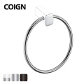 Black Towel Ring Chrome Towel Ring For Bathroom Factory