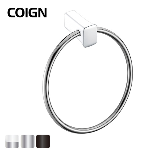 Black Towel Ring Chrome Towel Ring For Bathroom Factory