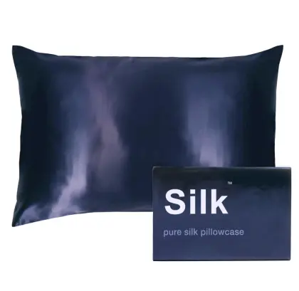 100% silk printed throw silk pillowcase cushion cover silk hair pillowcase