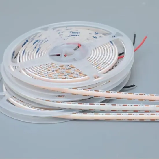 High Density 8mm LED Tape Lights - Flexible 12V/24V COB FCob LED Strip Lights 3000K 4000K 6000K Warm White & White
