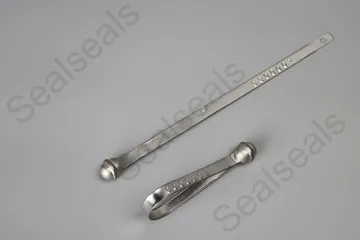 Economical Fixed Length Flat Metal Security Seals