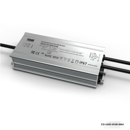 Controlador de luminaria lineal con clasificación IP de 160 vatios