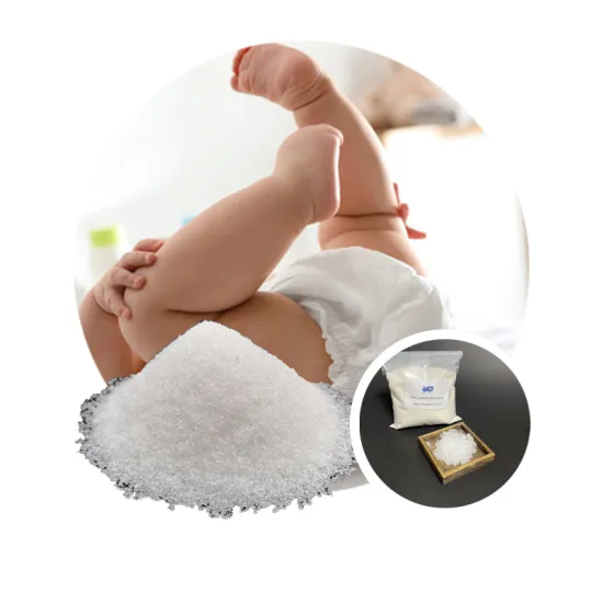  WellDone Absorbent Manufacturers: Sodium Polyacrylate Super Absorbent Polymer for Baby Diapers 