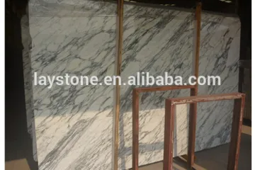 china suppliers Statuario white marble slabs