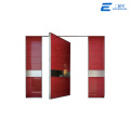 Puerta frontal robusta de aluminio fundido con eje desplazado