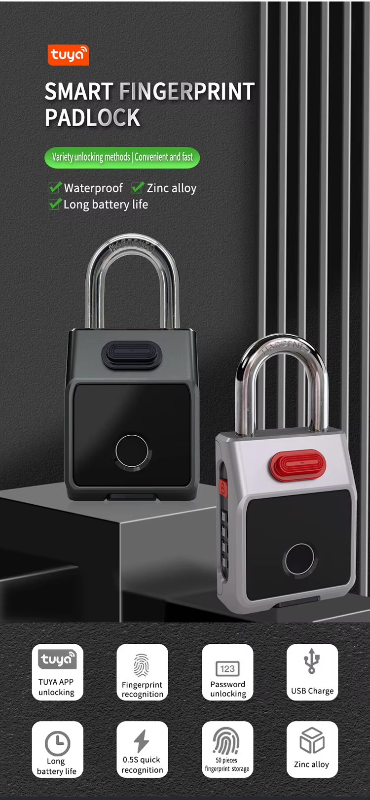 1 tuya Padlock