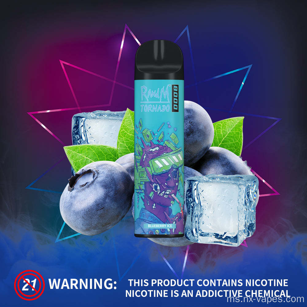 Randm Tornado 8000 Vape Borong