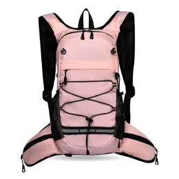 Transparent Mesh Backpack with Sports Storage Design