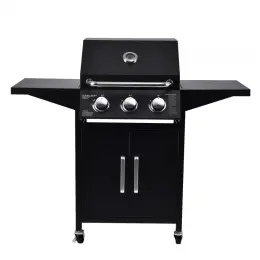 3 burners bbq gas grill