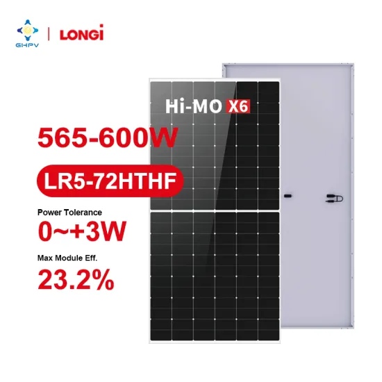 High Efficiency Longi Solar Panels: 182mm Half Cell Models in 565W to 600W