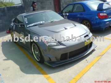 BODY KIT 03-06 Vent Style Carbon Fiber Hood FOR Nissan 350Z