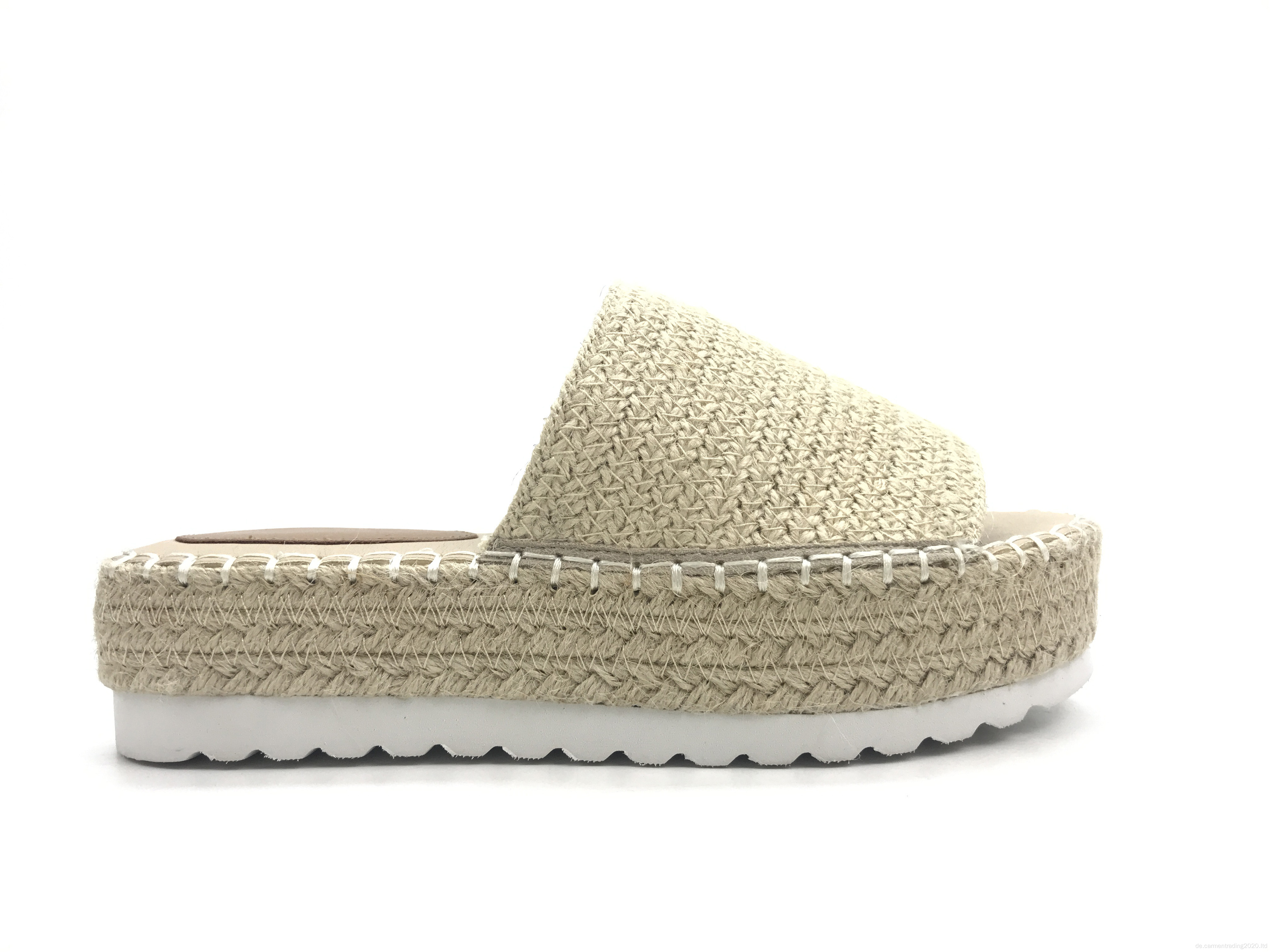 Frauen Sommer Espadrille Wedge Sandale