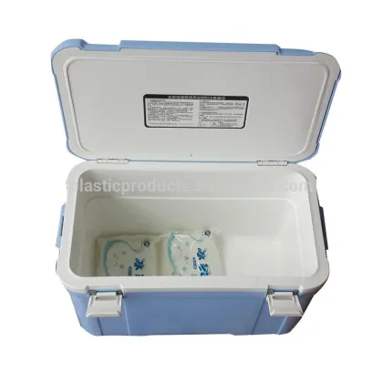 Insulation, crisper compartments plastic cooler box