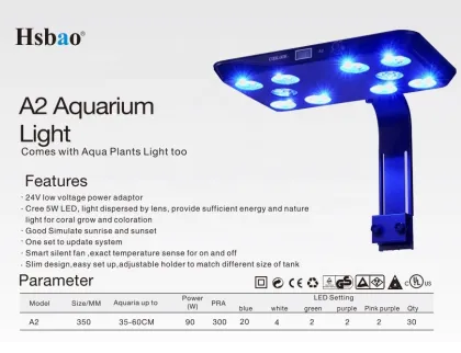 Wholesale Full Spectrum LED Fish Tank Lights for Coral Reef