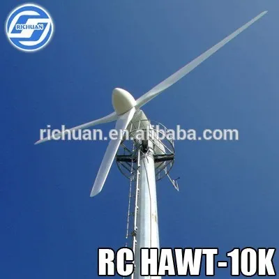 2015 new horizontal wind generator china mini water turbine-generators 10kw