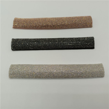 China Manufacturer Wholesale: Bling Glass Rhinestone Strips for Shoes Decorations - Crystal Cord Tube Rope