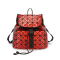 CUstom new rhomboid ladies backpacks casual raindrop geometric backpacks