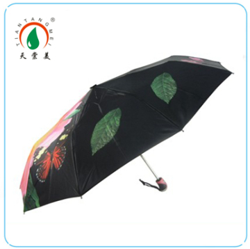 2014 New Fashion 21'' 8k Flower Printing Fancy Bali Umbrellas