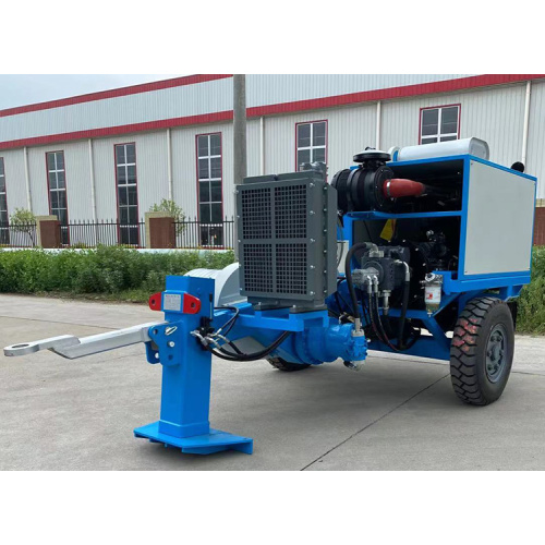 Cable Stringing Equipment 80kN Overhead Transmission Hydraulic Puller Machine Factory