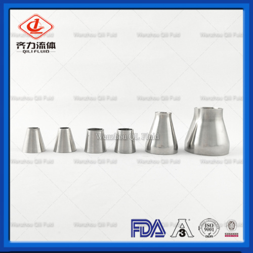 304 or 316 Sanitary Stainless Steel Pipe Reducer