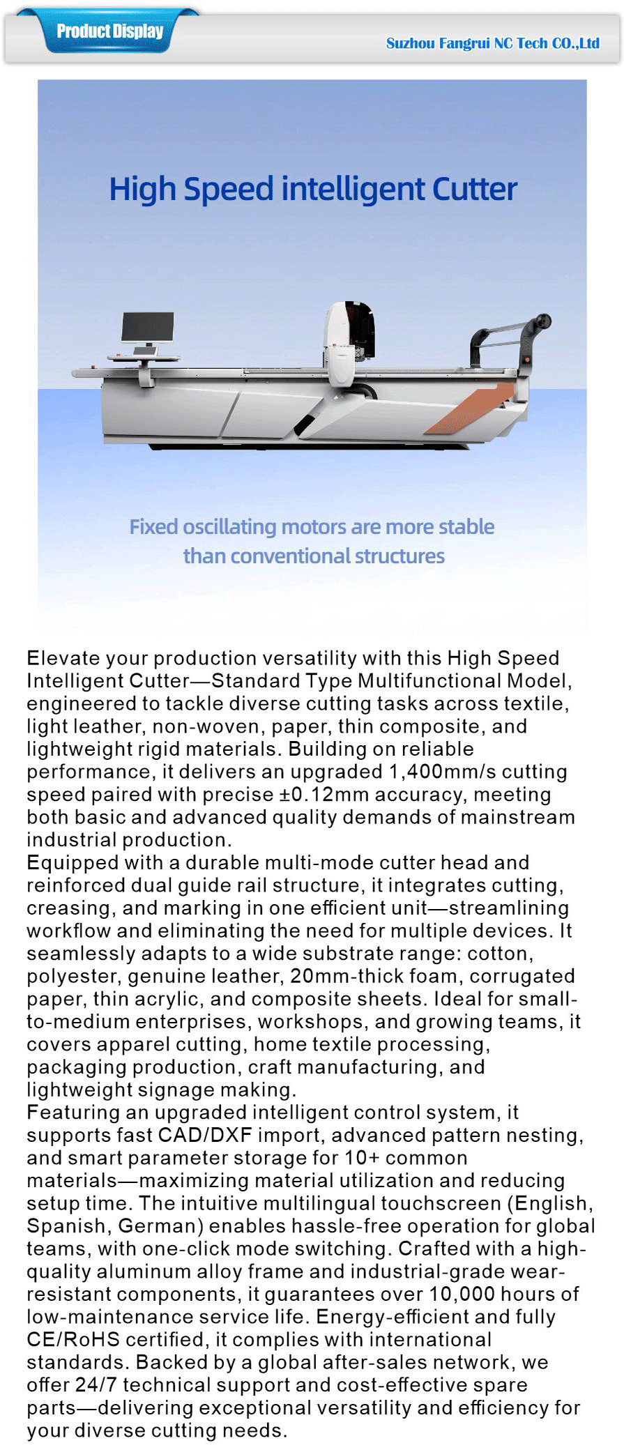 High-speed Cutting Machine -xiangqing1-FR054