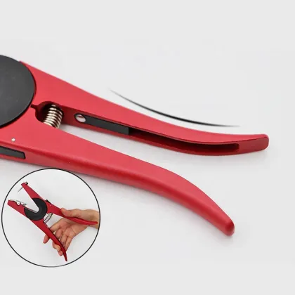 Guanyifarm Sheep Ear Notching Pliers: Metal Ear Tag Pliers for Farms