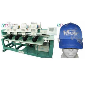 4 Heads 1000 SPM Computerised Tubular Embroidery Equipment for cap/shirt , 110V / 220V