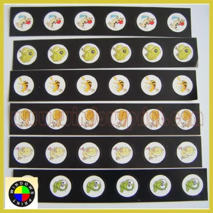 Customized cartoon sticker,paper cartoon sticker