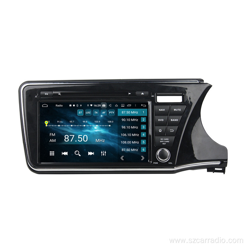 Klyde touch screen dvd radio for CITY 2018