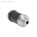 Microporous titanium rod filter element