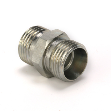 Hydraulics Metric Threaded Straight Reducer Tube Adapter - Male to Female