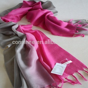 2015 New fashion lady luxury 100% cashmere scarf