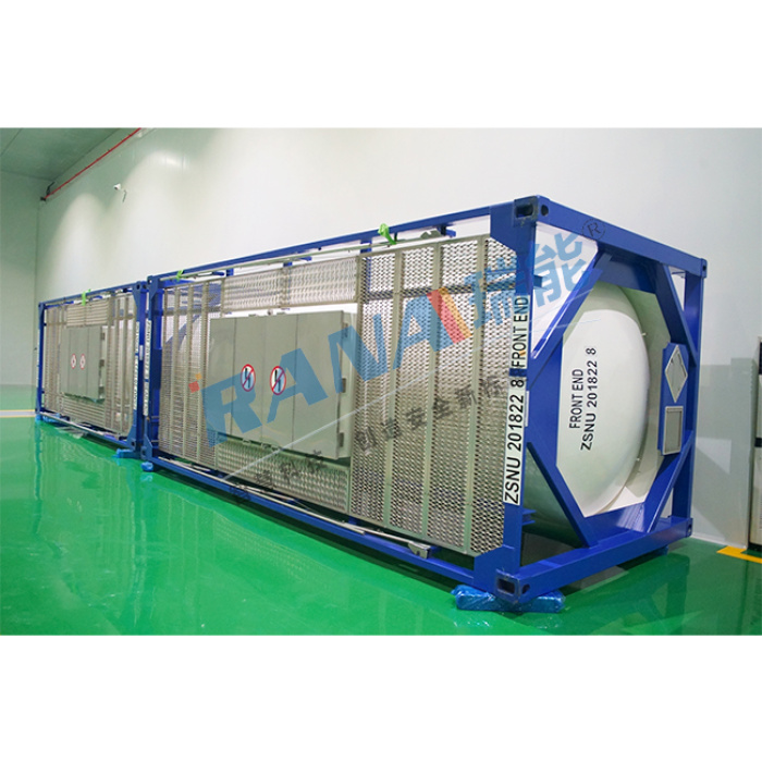 בטנה ציוד מיכל PTFE ISO לאחסון אלקלי