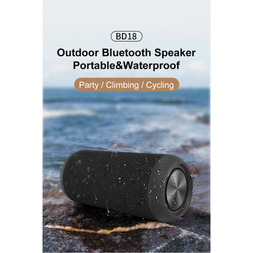 Waterproof Wireless Stereo Pairing Bluetooth Speaker