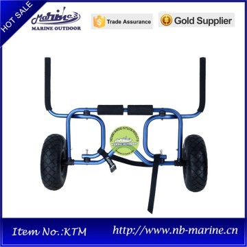 Canoe Carrier, Folding Aluminum Carrier, Hand Carrier Two Wheel