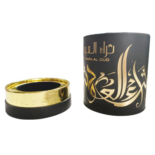 Customized logo Perfume round paper tube box packaging