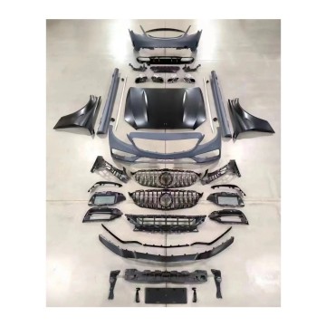 Upgrade S63 AMG W205 Body Kit: Vordere und hintere Stoßstange für Mercedes W205 Benz S Class 2015-2021