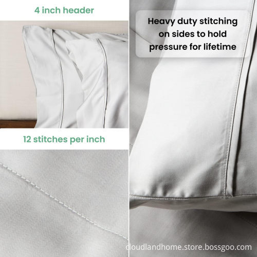 Cloudland Luxury Pure Tencel Queen Size Bed Sheet Set with Deep Pockets