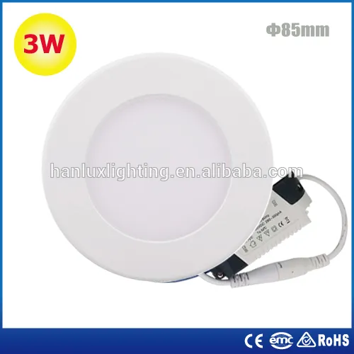 3W LED panel light down install