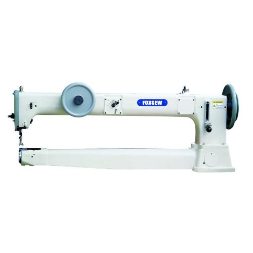 Machine à sertir à plat à tambour à long bras pour matériau extrêmement épais avec alimentation complète composée composée Lockst