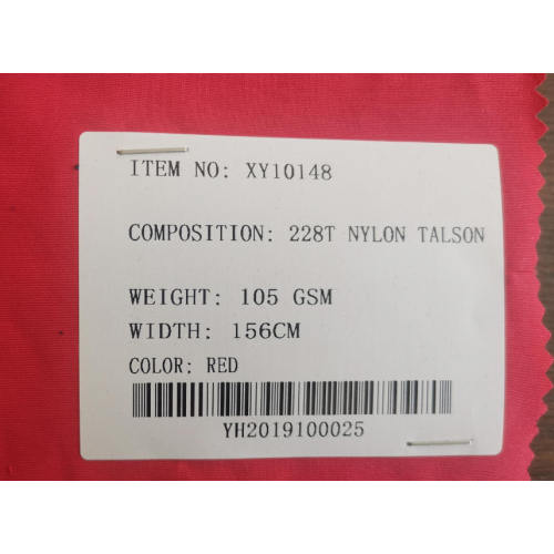 Tissus 100% nylon Talson polyester