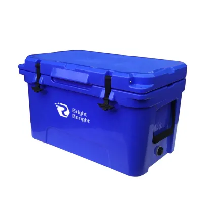High Performance 45QT Plastic Rotomolded Ice Cream Esky Trolley Beer Bottle Ice Cooler Box