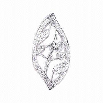 Geo Cutout Ring with Clear Rhinestone and Delicate Design, OEM Orders are Welcome