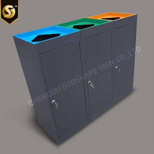 Poubelles Street Recycle Compartment